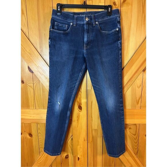 Everlane Uniform The Slim Jean Men's 30x28 Blue Stretch Organic Cotton (8667) ac - Picture 1 of 11
